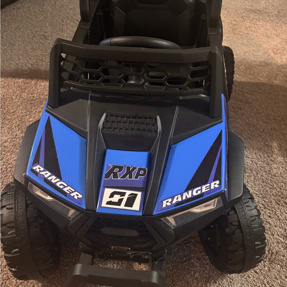Blue Ranger Kids Ride-On Toy Car - Picture 5 of 5